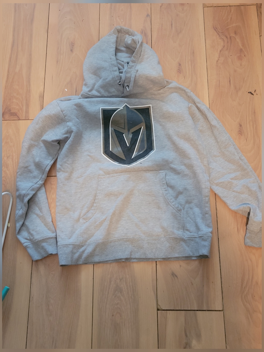 Fanatics Light Gray Crewneck Sweatshirt with Shield Logo
